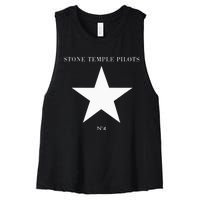 S.T.O.N.E Temple Pilots Women's Racerback Cropped Tank