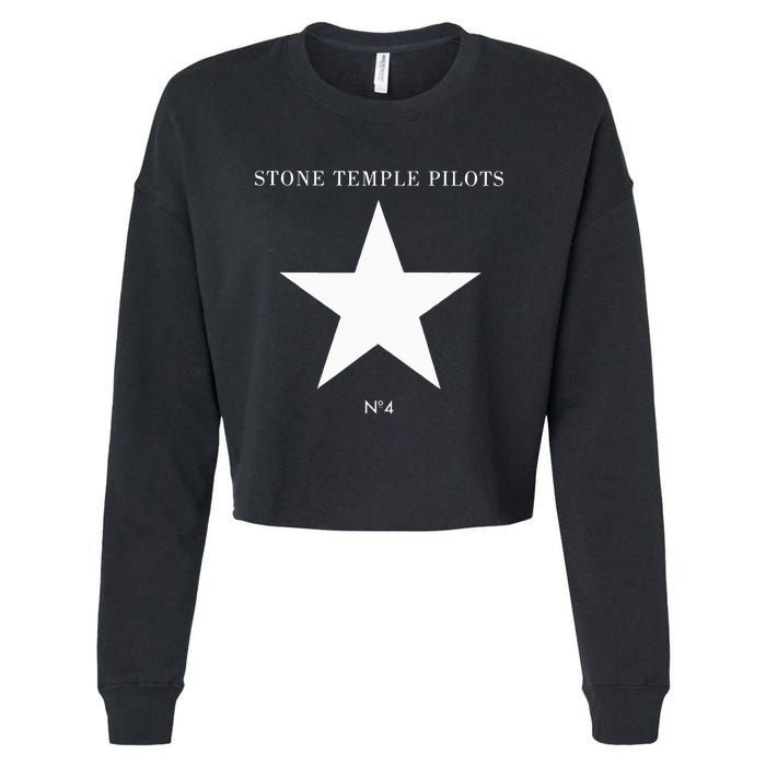 S.T.O.N.E Temple Pilots Cropped Pullover Crew