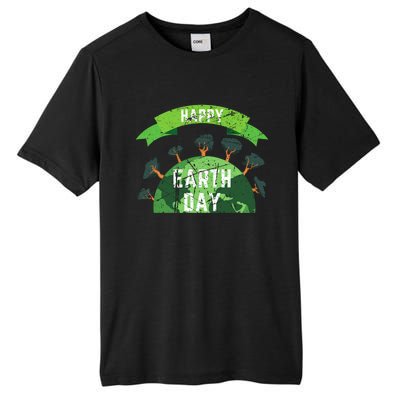 Save The Planet Happy Earth Day Nature Awareness Love Trees Gift Tall Fusion ChromaSoft Performance T-Shirt