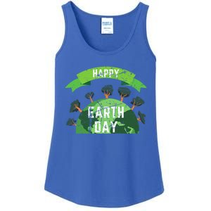 Save The Planet Happy Earth Day Nature Awareness Love Trees Gift Ladies Essential Tank