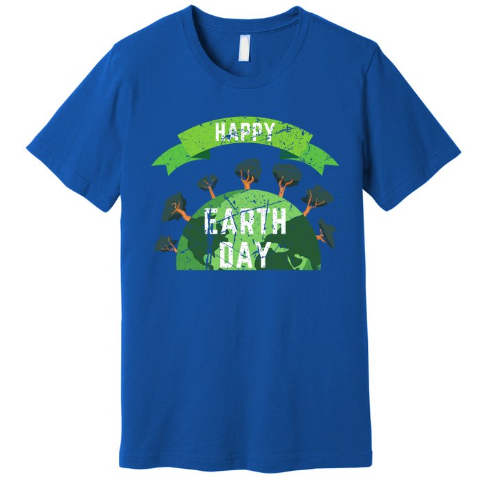 Save The Planet Happy Earth Day Nature Awareness Love Trees Gift Premium T-Shirt