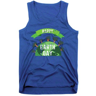 Save The Planet Happy Earth Day Nature Awareness Love Trees Gift Tank Top