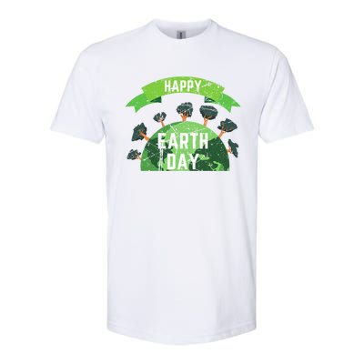 Save The Planet Happy Earth Day Nature Awareness Love Trees Gift Softstyle CVC T-Shirt