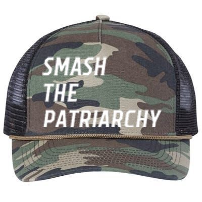 Smash The Patriarchy Retro Rope Trucker Hat Cap