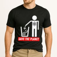 Save The Planet Humanist Anti Religion Atheist Atheism Cooling Performance Crew T-Shirt