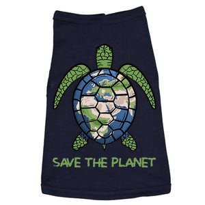 Save The Planet Turtle Earth Day Environmental Awareness Doggie Tank