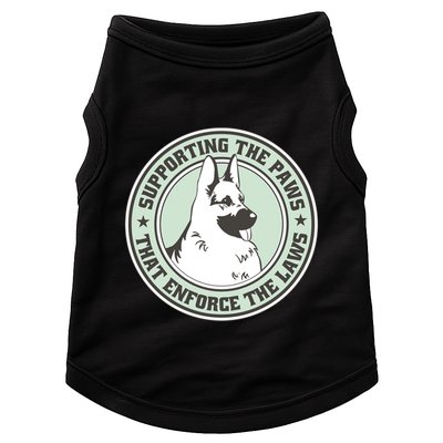 Supporting The Paws That Enforce The Laws Doggie Tank