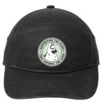 Supporting The Paws That Enforce The Laws 7-Panel Snapback Hat