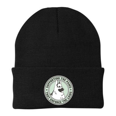 Supporting The Paws That Enforce The Laws Beanie