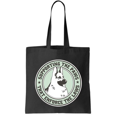 Supporting The Paws That Enforce The Laws Bag