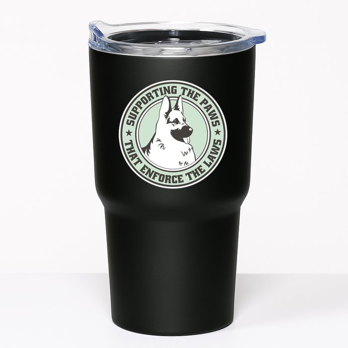 Supporting The Paws That Enforce The Laws Tumbler