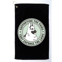 Supporting The Paws That Enforce The Laws Golf Towel