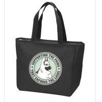 Supporting The Paws That Enforce The Laws Zip Tote Bag