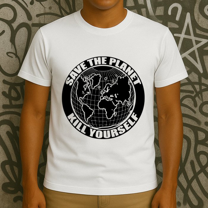 Save The Planet Kill Yourself T-Shirt