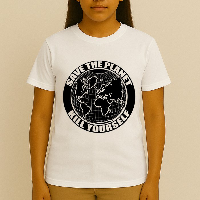 Save The Planet Kill Yourself T-Shirt