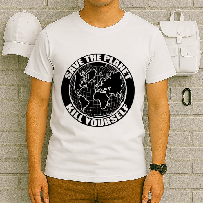 Save The Planet Kill Yourself T-Shirt