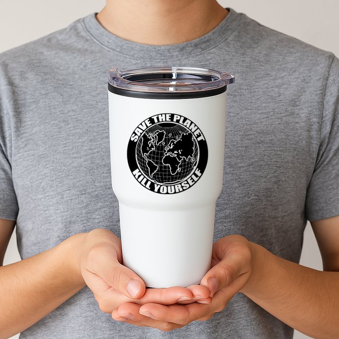 Save The Planet Kill Yourself Tumbler