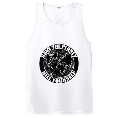 Save The Planet Kill Yourself PosiCharge Competitor Tank