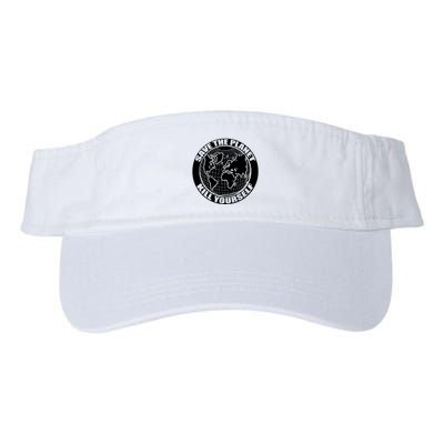 Save The Planet Kill Yourself Visor