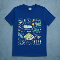 Save The Planet Reduce Reuse Recycle Earth Day Environmental T-Shirt