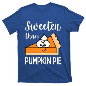 Sweeter Than Pumpkin Pie Adult Gift T-Shirt