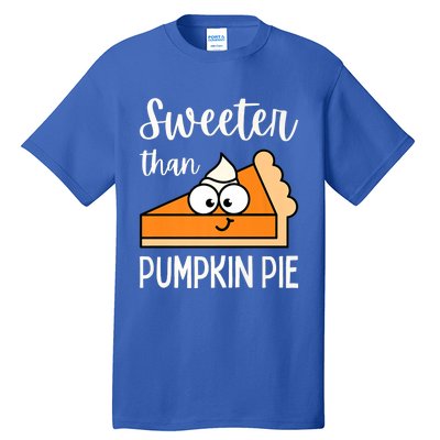 Sweeter Than Pumpkin Pie Adult Gift Tall T-Shirt