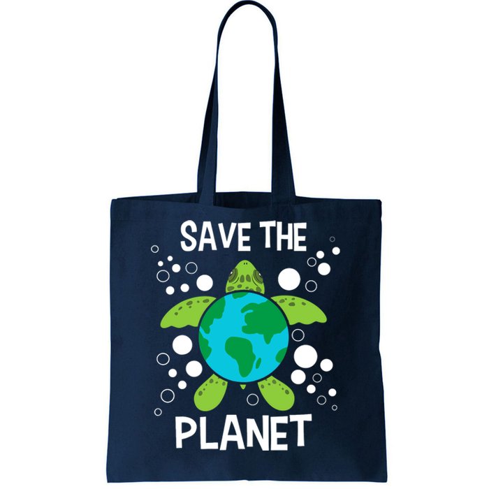 Save The Planet Environmental Protection Earth Day Climate Tote Bag