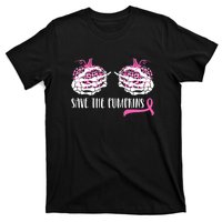 Save The Pumpkins Breast Cancer Awareness Halloween T-Shirt