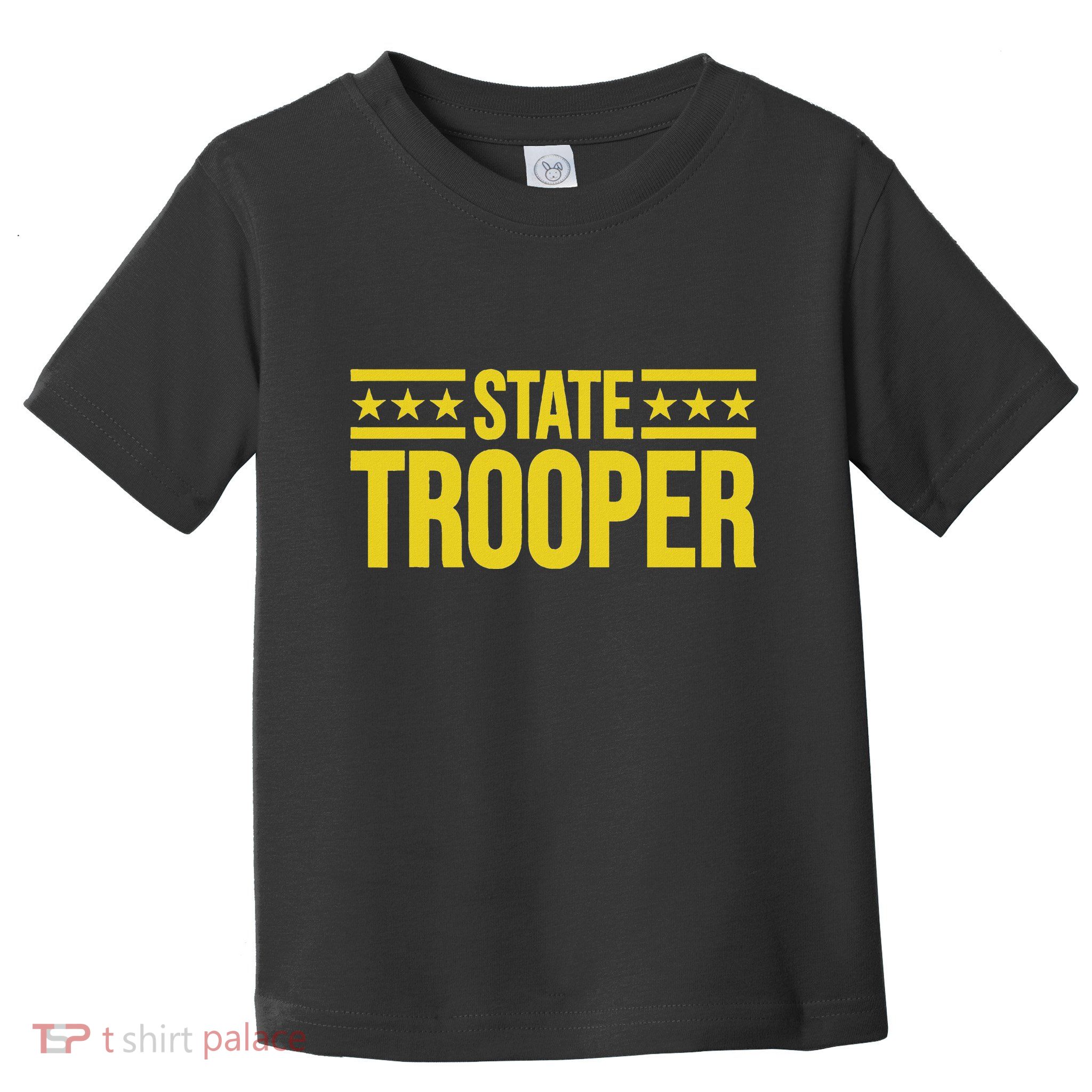State Trooper Police Uniform Costume Toddler T-Shirt