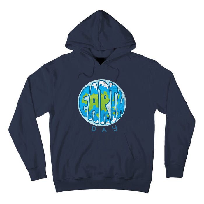 Save The Planet Earth Day Love Nature Awareness Pocket Tall Hoodie