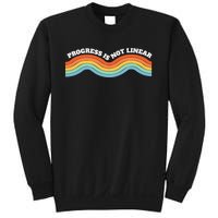 Sped Teacher Progress Is Not Linear Bsba Rbt Aba Therapist Sweatshirt