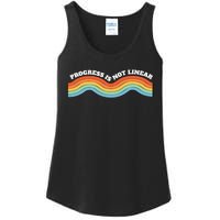 Sped Teacher Progress Is Not Linear Bsba Rbt Aba Therapist Ladies Essential Tank