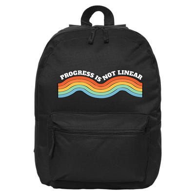 Sped Teacher Progress Is Not Linear Bsba Rbt Aba Therapist 16 in Basic Backpack
