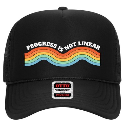 Sped Teacher Progress Is Not Linear Bsba Rbt Aba Therapist Trucker Hat