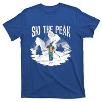 Ski The Peak Eat Sleep Ski Repeat Gift T-Shirt