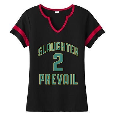 Slaughter Tow Prevail Hockey Ladies Halftime Notch Neck Tee