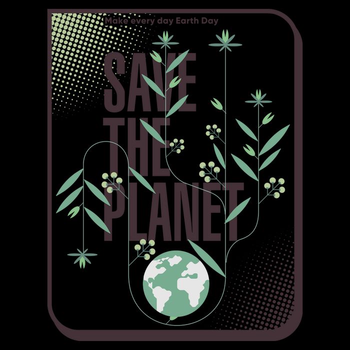Save The Planet Make Every Day Earth Day 16oz Travel Tumbler