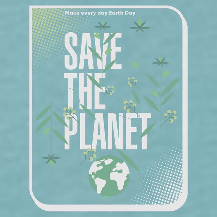 Save The Planet Make Every Day Earth Day Sueded Cloud Jersey T-Shirt