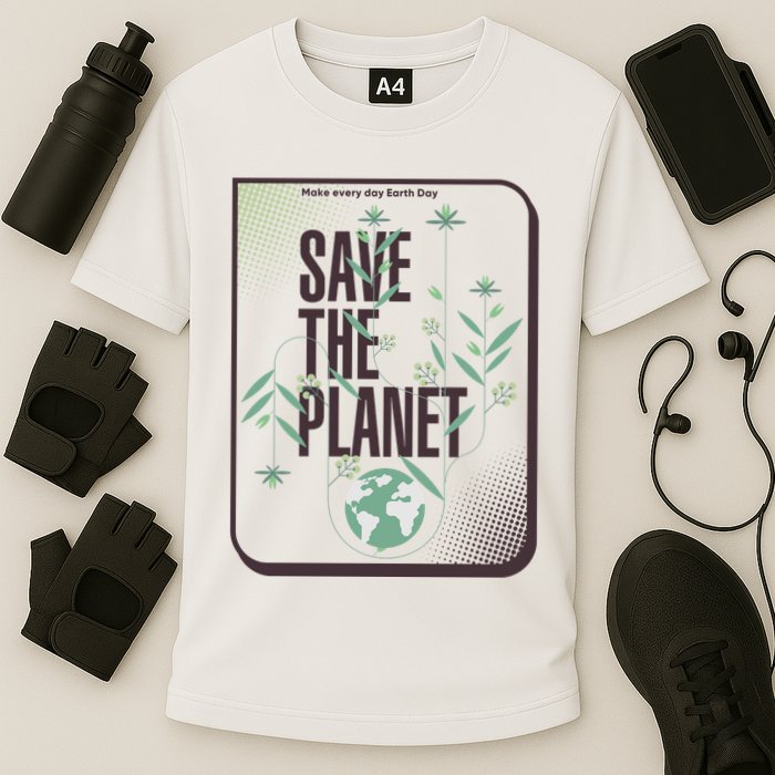 Save The Planet Make Every Day Earth Day Performance Shirt