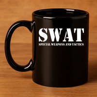 SWAT Team Police SWAT Team 11oz C Handle Ceramic Mug