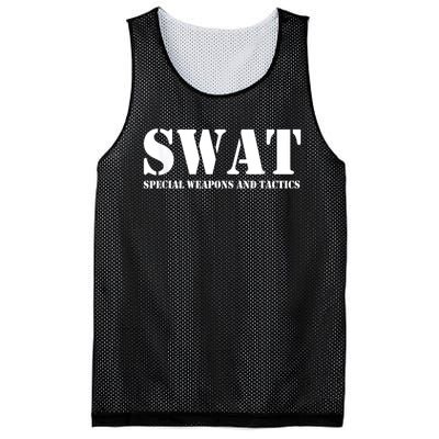 SWAT Team Police SWAT Team Mesh Reversible Basketball Jersey Tank