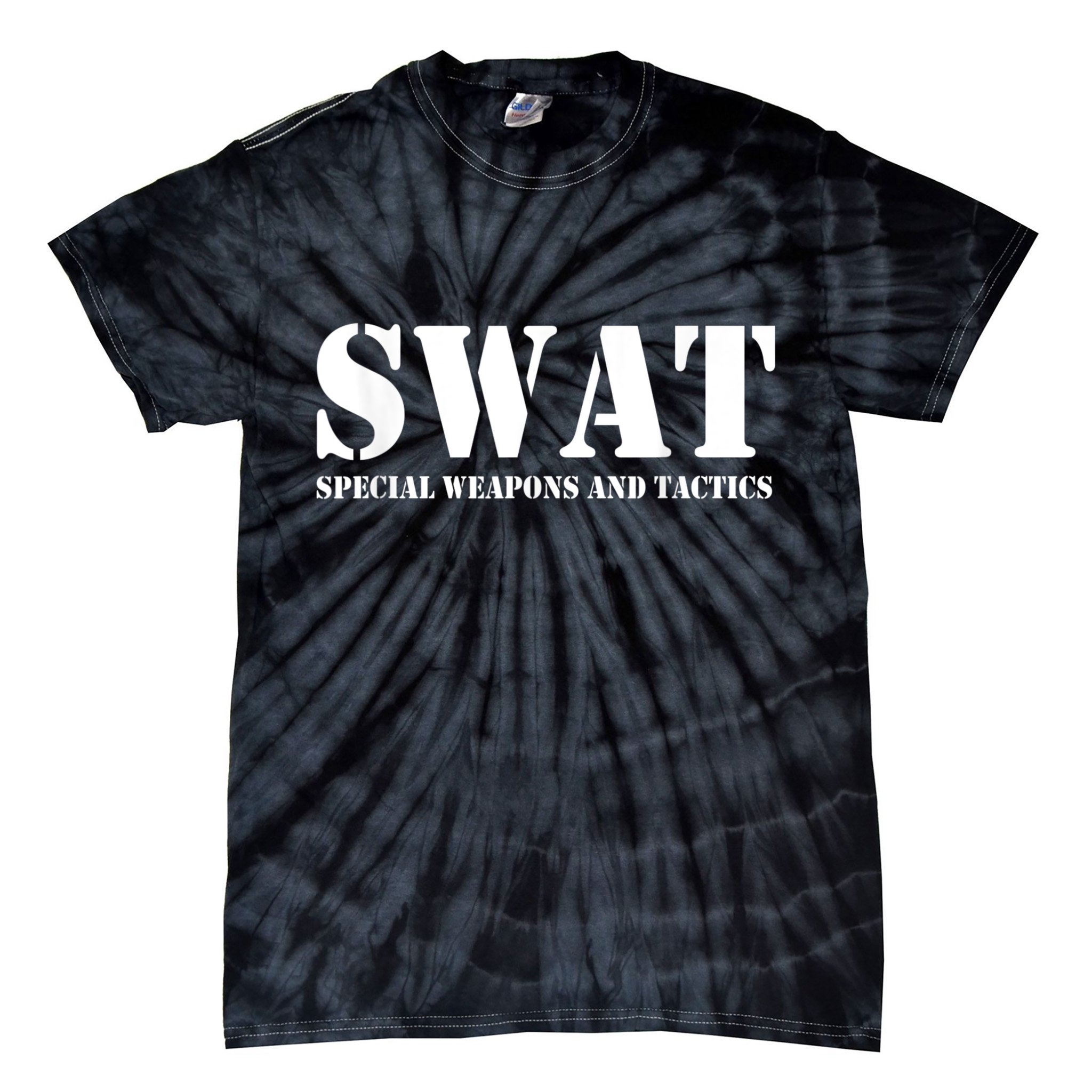 SWAT Team Police SWAT Team Tie-Dye T-Shirt