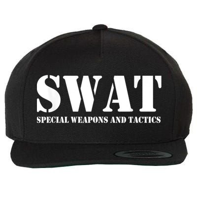 SWAT Team Police SWAT Team Wool Snapback Cap