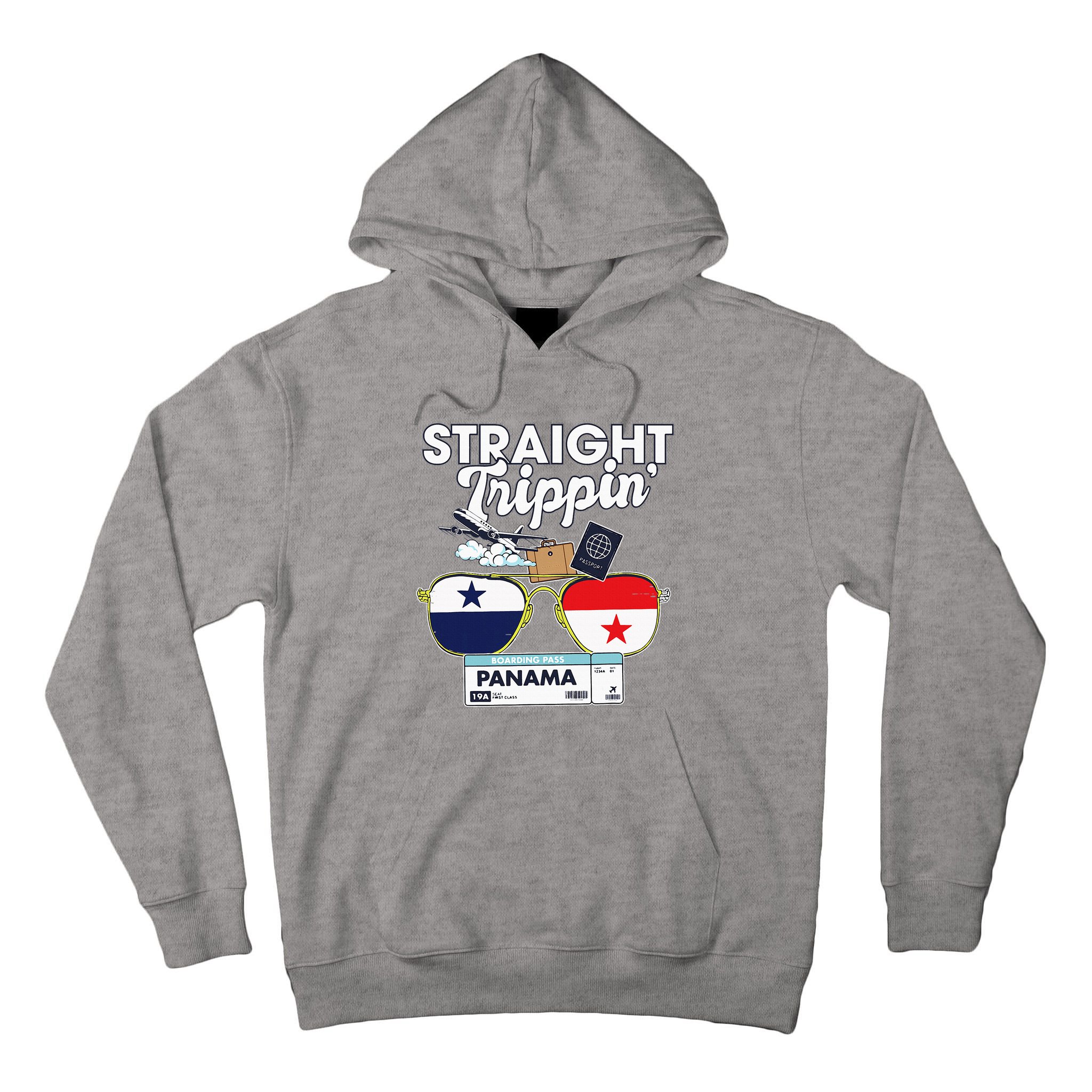 Straight Trippin Panama Vacation Travel Trip Matching Tall Hoodie