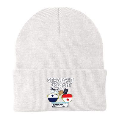 Straight Trippin Panama Vacation Travel Trip Matching Beanie