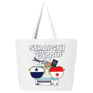 Straight Trippin Panama Vacation Travel Trip Matching 25L Jumbo Tote