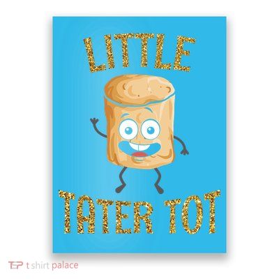 Small Tater Potato Cool Gift Poster