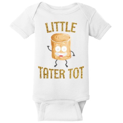 Small Tater Potato Cool Gift Baby Bodysuit