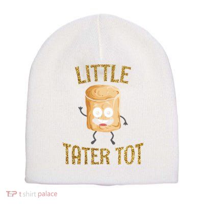Small Tater Potato Cool Gift Short Acrylic Beanie