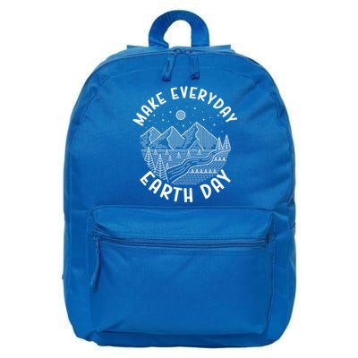 Save The Planet Climate Change Make Everyday Earth Day Gift 16 in Basic Backpack